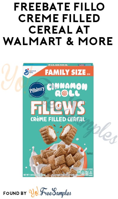 5 FREEBATE Fillo Crème Filled Cereals at Walmart & More (Ibotta Required + In-Stores Only)