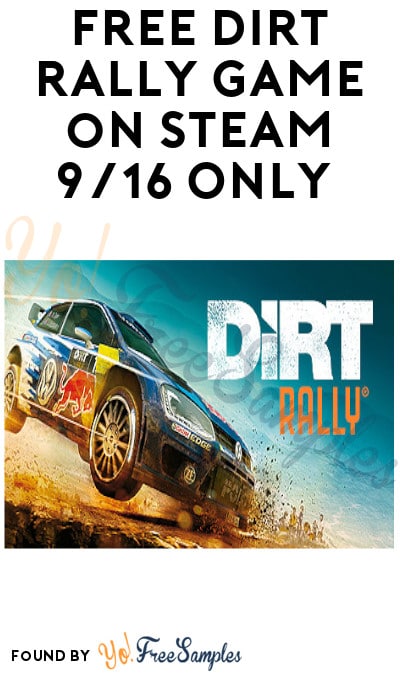 FREE DiRT Rally Game on Steam 9/16 Only (Get By 10 AM + Account Required)