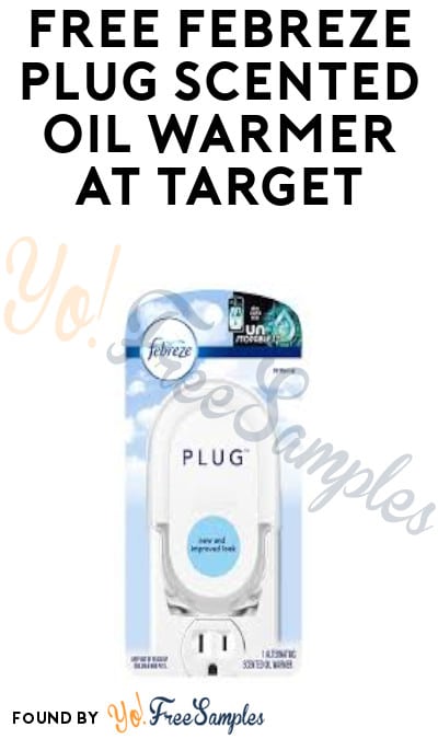 FREE Febreze Plug Scented Oil Warmer at Target (Cartwheel Required)