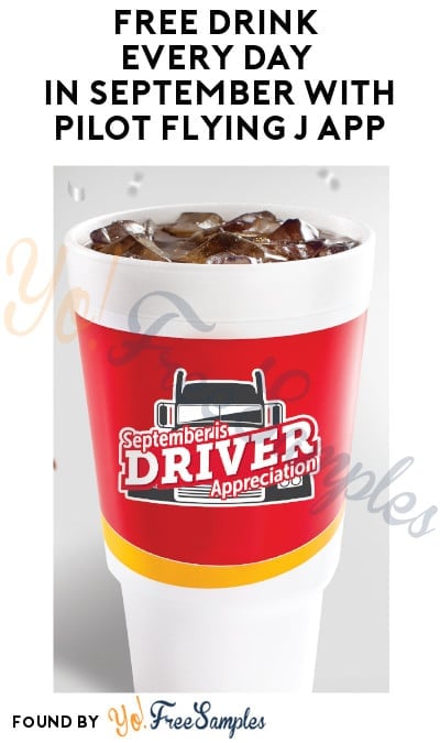 FREE Drink Every Day In September with Pilot Flying J App