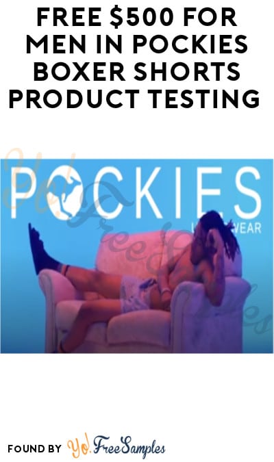 FREE $500 for Men in Pockies Boxer Shorts Product Testing (Must Apply)