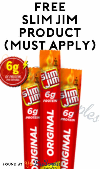 FREE Slim Jim Product From Viewpoints (Must Apply)