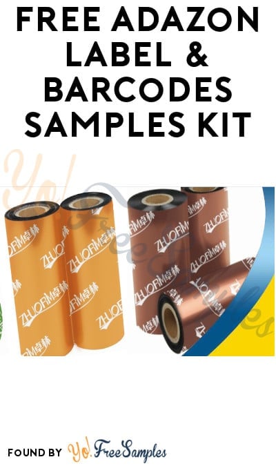 FREE Adazon Label & Barcodes Samples Kit