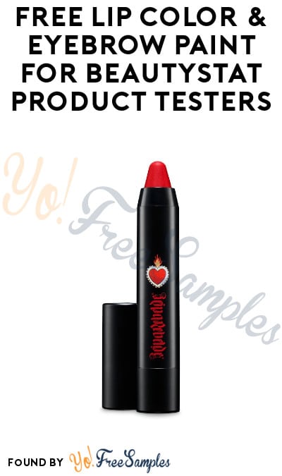 FREE Lip Color & Eyebrow Paint for BeautyStat Product Testers (Instagram Required + Must Apply)