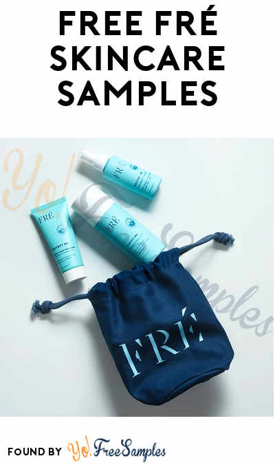 FREE FRÉ Skincare Samples (Facebook Required)