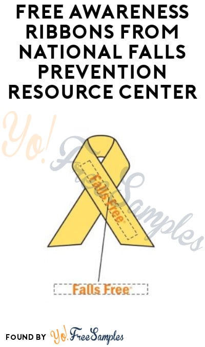 FREE Awareness Ribbons from National Falls Prevention Resource Center (Email Required)