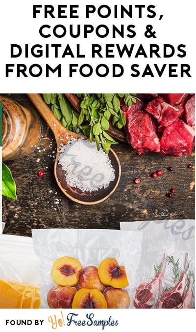 FREE Points, Coupons & Digital Rewards from Food Saver (Signup Required)