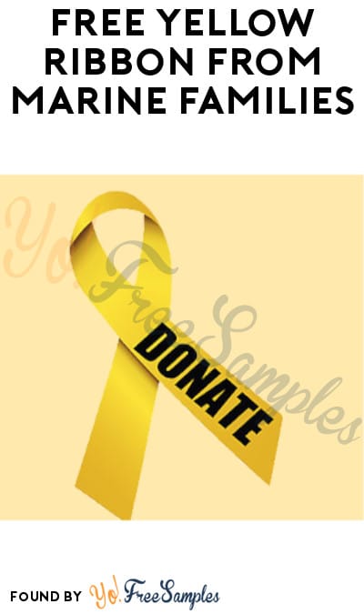 FREE Yellow Ribbon from Marine Families