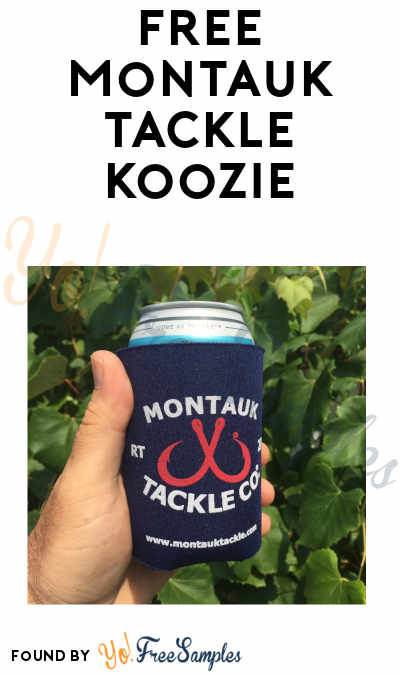 FREE Montauk Tackle Co. Koozie