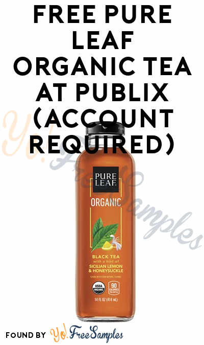FREE Pure Leaf Organic Tea at Publix (Account Required)