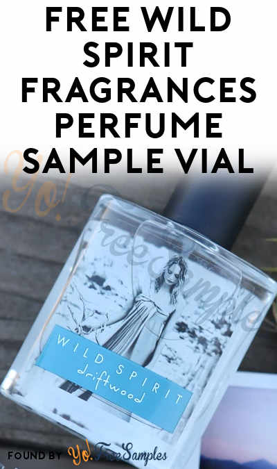 FREE Wild Spirit Fragrances Perfume Sample Vial