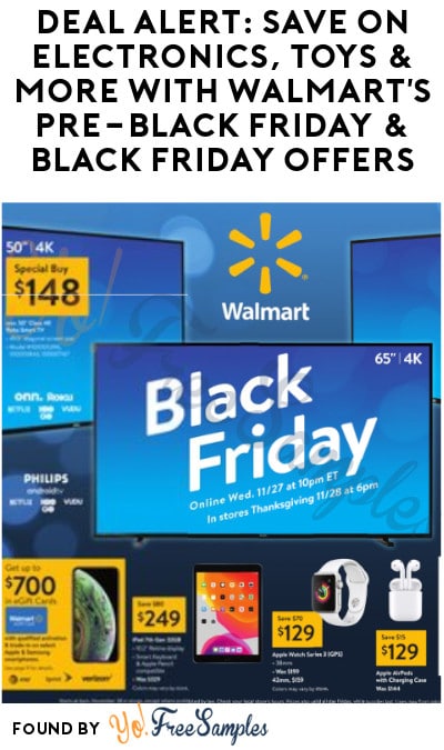 DEAL ALERT: Save on Electronics, Toys & More with Walmart&#39;s Pre-Black Friday & Black Friday 2019 ...