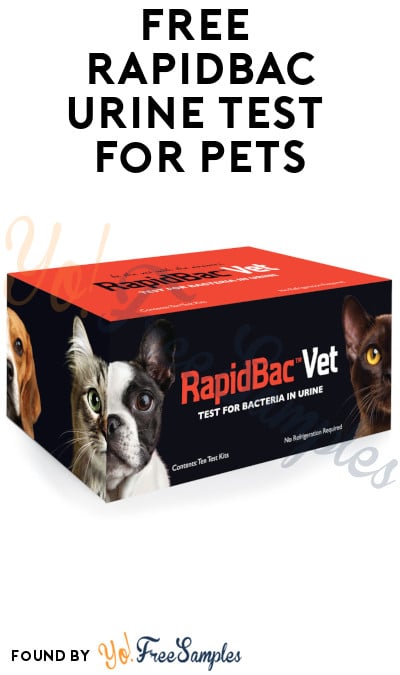 FREE RapidBac Urine Test for Pets (Vets Only)