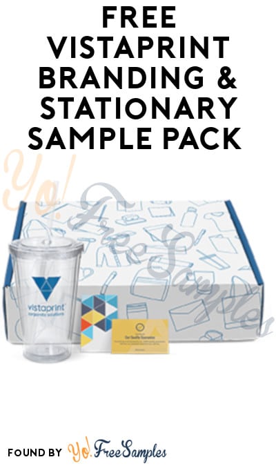 FREE Vistaprint Branding & Stationary Sample Pack (Call & Company Name Required)