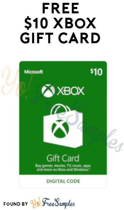 Possible Free 10 Xbox Gift Card Select Xbox Accounts Yo Free
