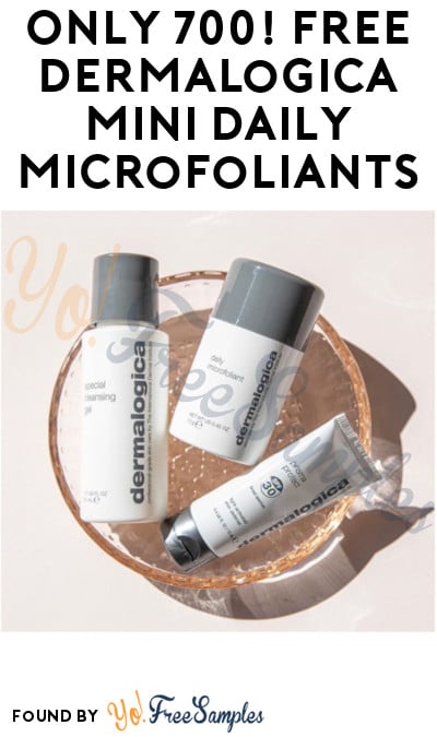 FREE Dermalogica Mini Daily Microfoliants