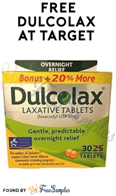 FREE Dulcolax at Target (Coupon & Ibotta Required)