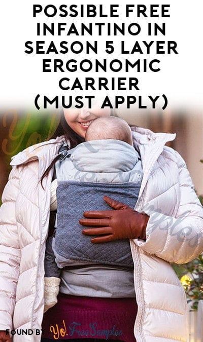 Possible FREE Infantino In Season 5 Layer Ergonomic Carrier (Must Apply)