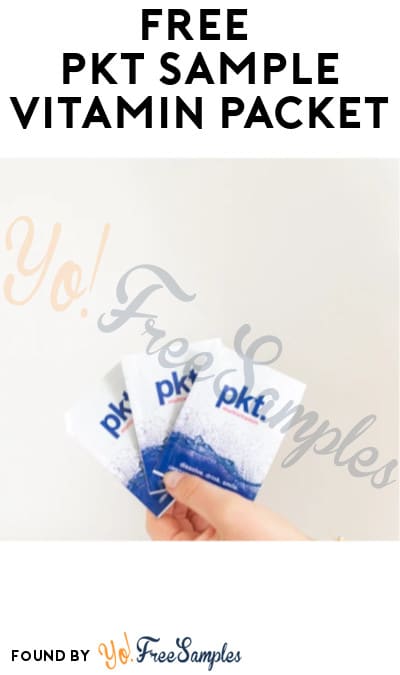 FREE Pkt Sample Vitamin Packet