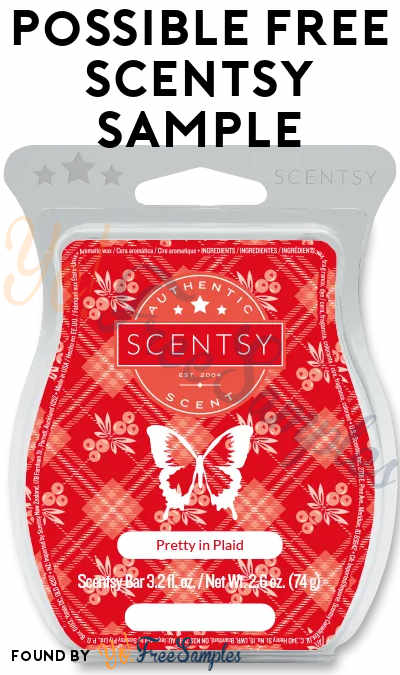 Possible FREE Pretty In Plaid Scentsy Sample (Email Confirmation Required)