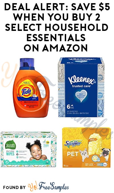 DEAL ALERT: Save $5 When You Buy 2 Select Household Essentials on