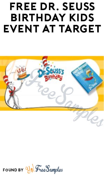 FREE Dr. Seuss Birthday Kids Event at Target