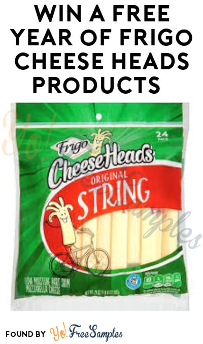 Enter Daily: Win A FREE Year of Frigo Cheese Heads Products