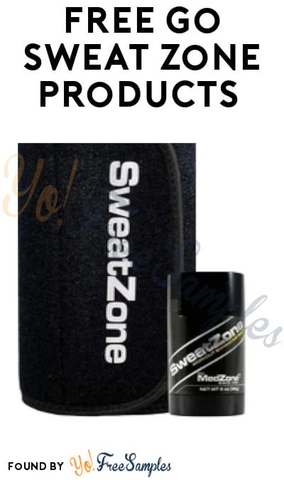 Possible FREE Go Sweat Zone Products (Sign Up Required)