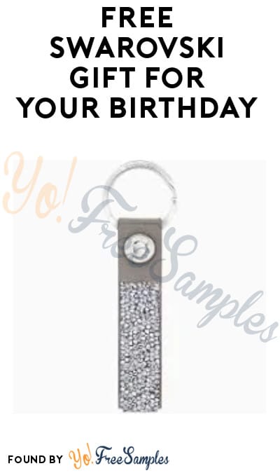 FREE Swarovski Gift for Your Birthday (Signup Required)