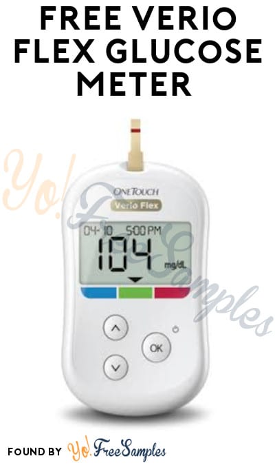 FREE OneTouch Verio Flex Glucose Meter (Prescription Required)