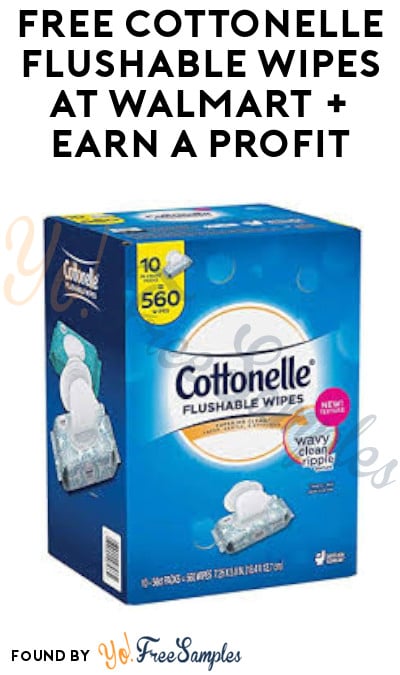 FREE Cottonelle Flushable Wipes at Walmart + Earn a Profit (Fetch Rewards & Ibotta Required)