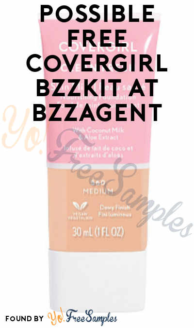 Possible FREE Covergirl Bzzkit At BzzAgent