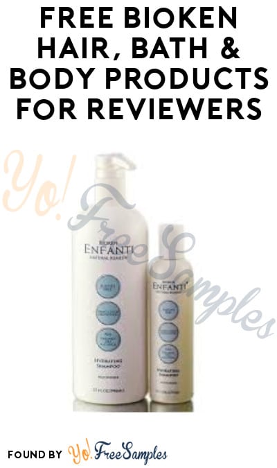 FREE Bioken Hair, Bath & Body Products for Reviewers (Must Apply)