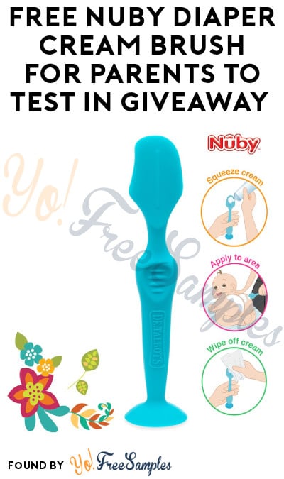 FREE Nuby Diaper Cream Brush for Parents to Test in Giveaway