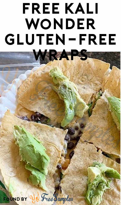 FREE Kali Wonder Gluten-Free Wraps (Instagram Required)