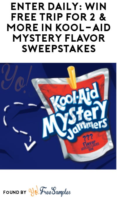 Enter Daily: Win FREE Trip for 2 & More in Kool-Aid Mystery Flavor Sweepstakes