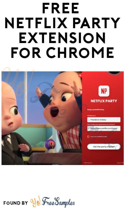 FREE Netflix Party Extension for Chrome