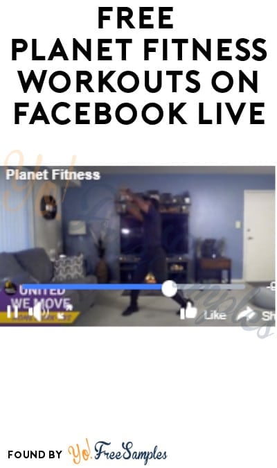 FREE Planet Fitness Workouts on Facebook Live