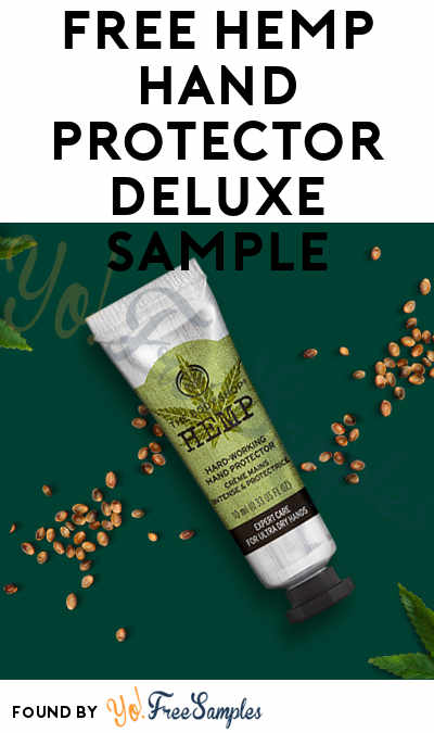 FREE Hemp Hand Protector Deluxe Sample