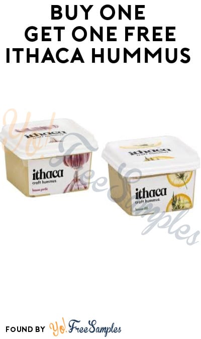 Buy One Get One FREE Ithaca Hummus Coupon