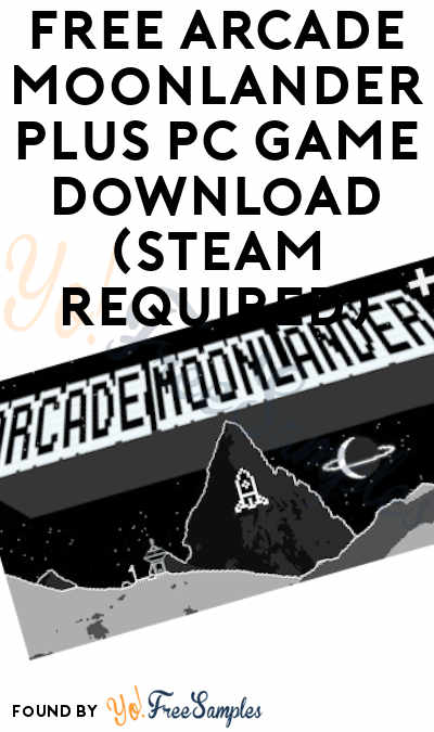 FREE Arcade Moonlander Plus PC Game Download (Steam Required)