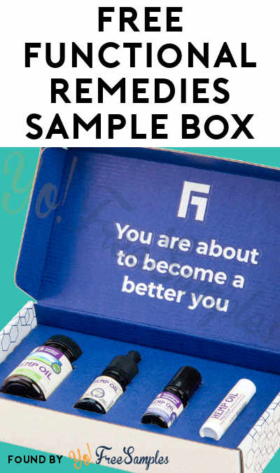 FREE Functional Remedies Sample Box