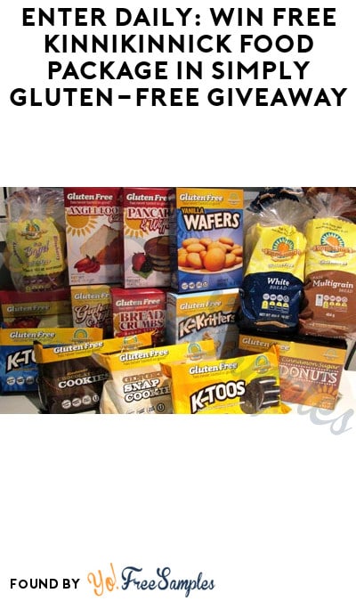 Enter Daily: Win FREE Kinnikinnick Food Package in Simply Gluten-Free Giveaway