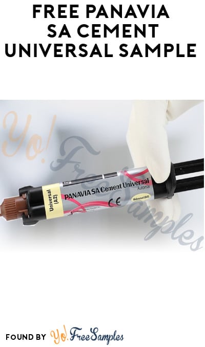 FREE Panavia SA Cement Universal Sample (Dental Professionals Only)