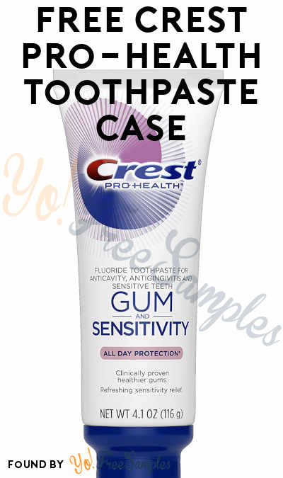 FREE Crest Pro-Health Toothpaste Case (Dental Professional or Student/Educator Only)