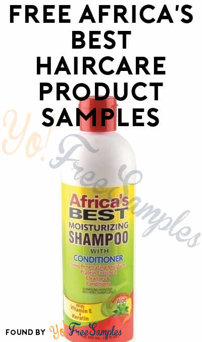 FREE Africa’s Best Haircare Product Samples