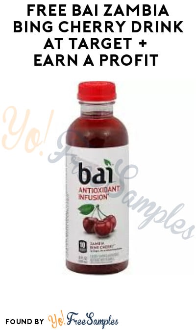 FREE Bai Zambia Bing Cherry Drink at Target + Earn A Profit (Target Circle + Ibotta Required)