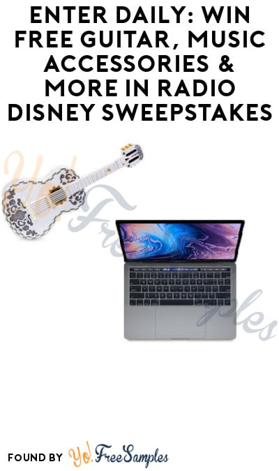 Enter Daily: Win FREE Guitar, Music Accessories & More in Radio Disney Sweepstakes