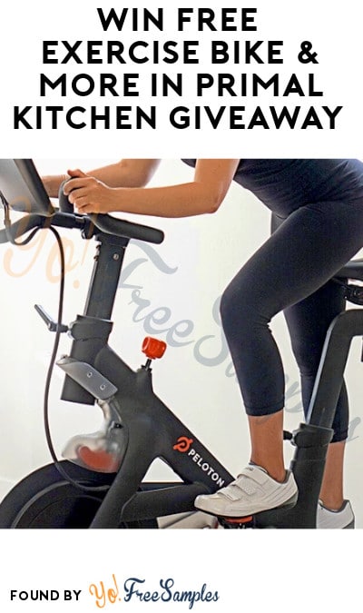 Win FREE Exercise Bike & More in Primal Kitchen Giveaway
