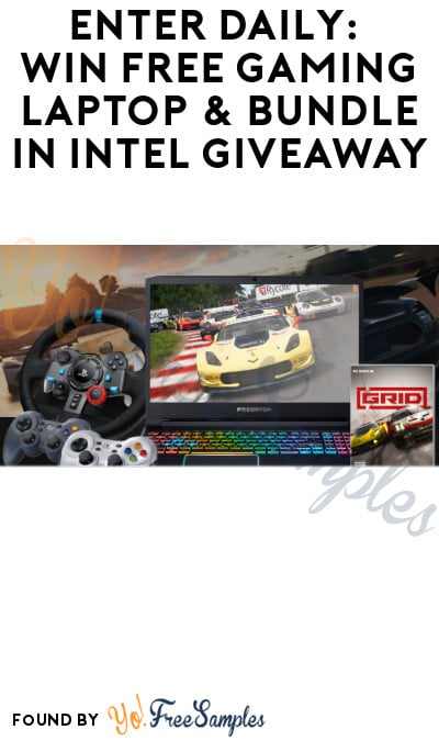 Enter Daily: Win FREE Gaming Laptop & Bundle in Intel Giveaway